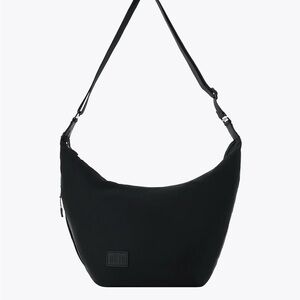 BEIS Black Crescent Shoulder Bag